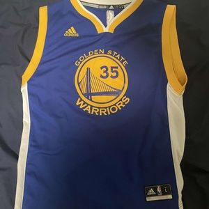 Kevin Durant Youth Large Warriors Jersey